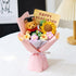 Generic Set,Graduation 2026 Graduation Bear Crochet Flower Bouquet Gifts,Class of Grad Sunflower Bouquets with Greeting