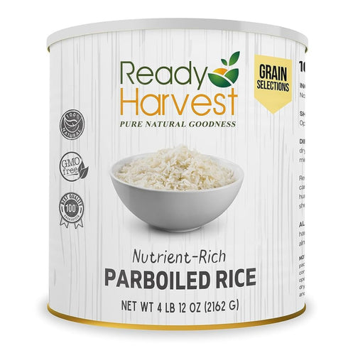 Ready Harvest Emergency Food - Parboiled White Rice | Survival Food |