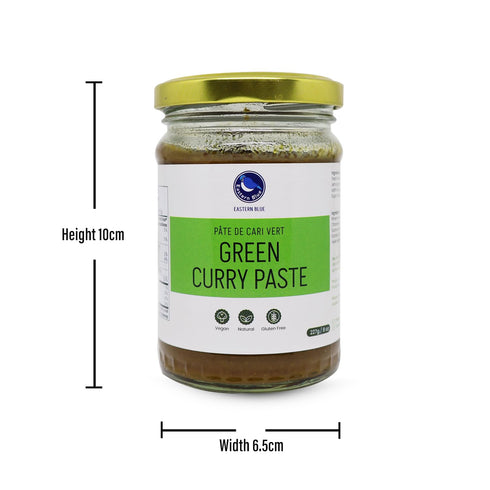 Eastern Blue 8oz 227g Thai Curry Paste - Thai Green Curry Paste & Thai Yellow Curry Paste Each | Ready to Eat Authentic