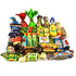 (1 Lb) Back To USSR Chocolate, Caramel, Jelly, Fudge, & Taffy Candy Mix {Assortment Of The Most Popular Russian