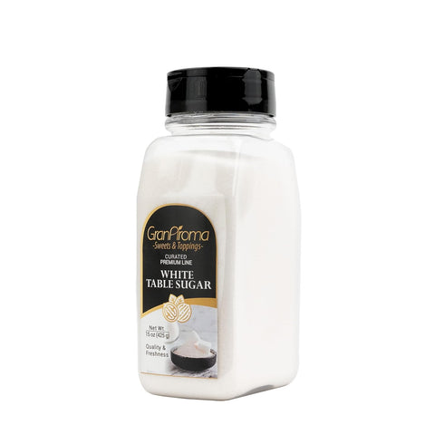 (15 GranAroma White Table Sugar, Crystal Clear Sugar, Rich and Pure Ounce)