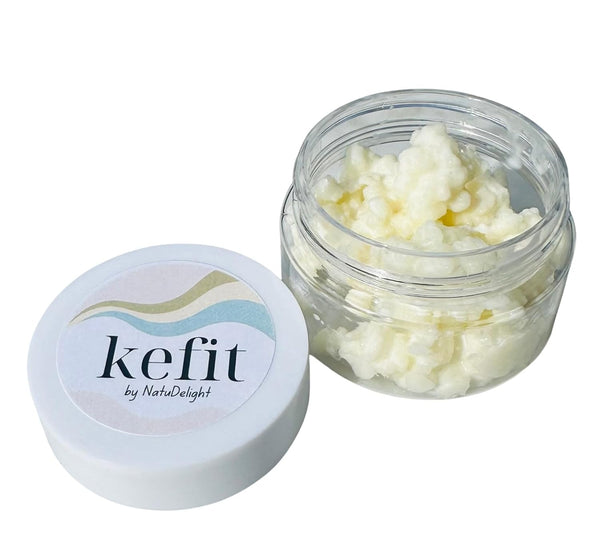 NatuDelight Kefit - Live Milk Kefir Grains, 1 TBSP Starter Culture for Home