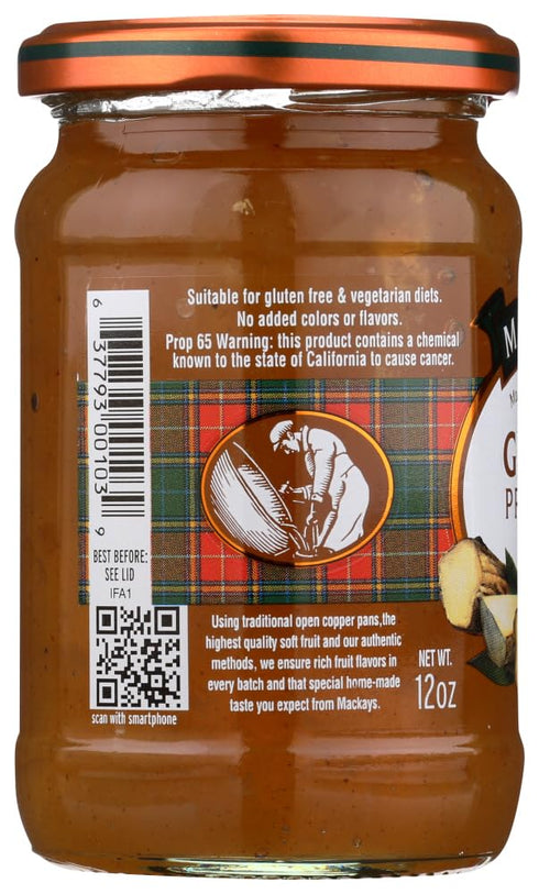 12-Ounce (Pack 6) McKay's Preserve, Spice Ginger