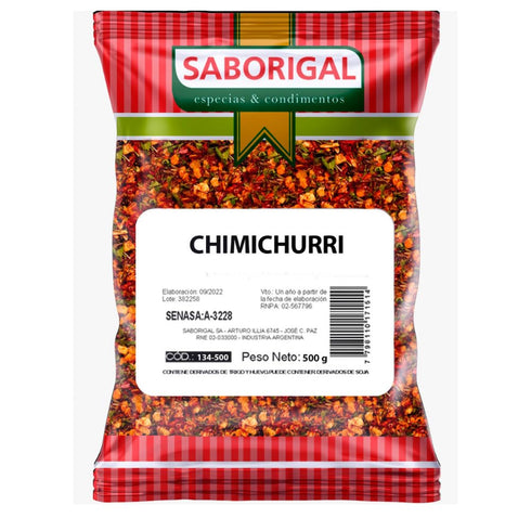Generic Saborigal Chimichurri Seasoning Authentic Argentine Blend of Spices, Oregano, Garlic, Parsley &