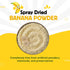 114 Banana Fruit Powder g | Smooth Texture for Baking & Fresh Banana Powder | Ideal for cooking and healthy beverages