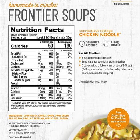 (1) (1) (1) Frontier Soups Homemade In Minutes Soup Mix Comfort Food Bundle Connecticut Cottage Chicken Noodle South