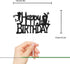 Happy Halloween Spooky Zombies Birthday Cake Topper - Cartoon Kids Halloween Party Decoration