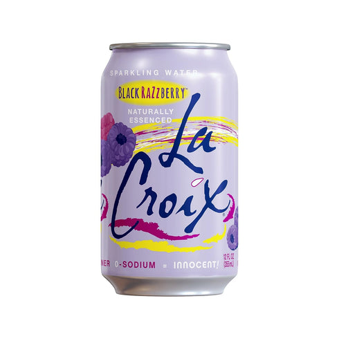 12 Oz., 12 Cans/Pack, 2 Packs/Carton (15021760) Lacroix Black RazZberry Sparkling Seltzer Water, Fl.