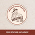 8 oz. Hardtimes Handcrafted Beef Jerky - Black Pepper Flavor - Jar