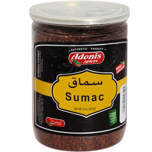 Adonis Ground Sumac, 8 oz (227g), Product of Lebanon
