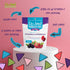 14 Count. 3.85oz Dr. John's Healthy Sweets Probiotic Pops for Kids Strawberry & Wildberry with Zero Sugar, Dye-Free