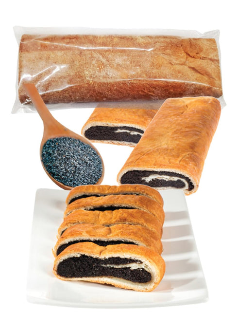 Barbara's Cookie Pies 1.5 lbs) Happy Birthday - Hungarian Nut Roll - Poppyseed (Over