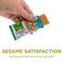 Dulzura Sesame Seed Snacks - Crunchy Snack Crackers, 3 oz (Pack of 1)
