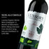 0.0% (750ml, 1 Lussory Organic Merlot Dealcoholized Non Alcoholic Wine Red From Spain, Low Calories, Organic, Vegan