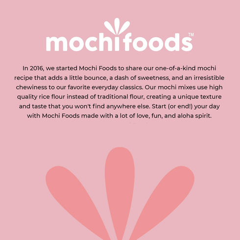 8 Oz Mochi Pancake Mix and Waffle Mix - Hawaii Original - Gluten Free - Light, Fluffy Waffles and Pancakes Mix
