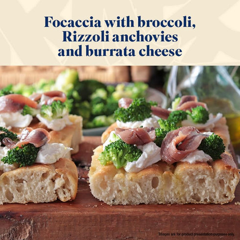 1.62 (46 (Pack 1) MANGIAR BENE RIZZOLI | Anchovy Fillets in Olive | Hand Made | MSC-Certified Sustainable Seafood, High