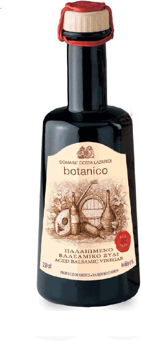 ELIOVI Botanico Organic Balsamic Vinegar - Aged 6 Years in Oak Barrels from