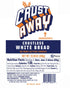 CRUST AWAY Pack 2 Crustless Bread, White Sandwich Bread, No Crusts, Ready for Lunch & Kids Meals Non-GMO, Kosher, All