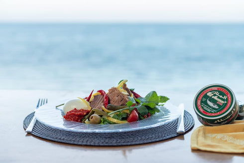 '-5.6 oz Pack 10 El Manar Premium Mediterranean Extra Tuna in Virgin Olive Oil of - Canned Tuna Fish in Virgin Olive Oil