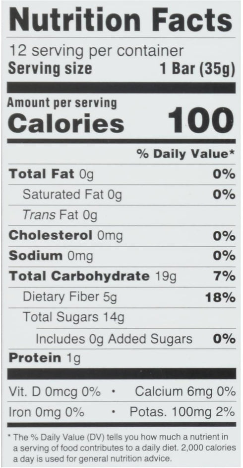 That's It 12-1.2 Oz - Probiotic Fruit Bar Blueberry - Case