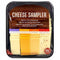 Generic Cheese Sampler is a pre-sliced platter of four different types of cheese