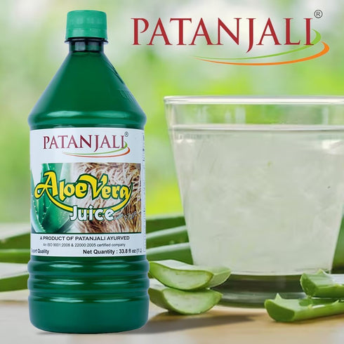 1L Patanjali Patanjali Aloevera Fibre Juice