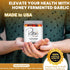 Ritta's Honey 100% Fermented Garlic Honey to Enhance Meals and Overall Wellness. Pure, Nutrient Rich Raw California