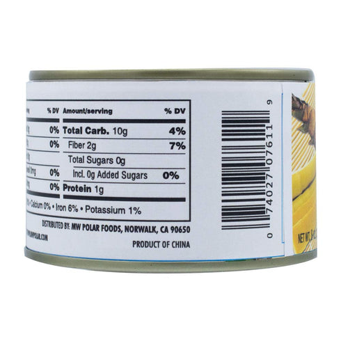 8 Oz (Pack 12) MW Polar Canned Vegetables, Sliced Bamboo Shoots