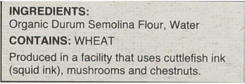 OG2, Pack 6 SFOGLINI, TRUMPETS, SEMOLINA
