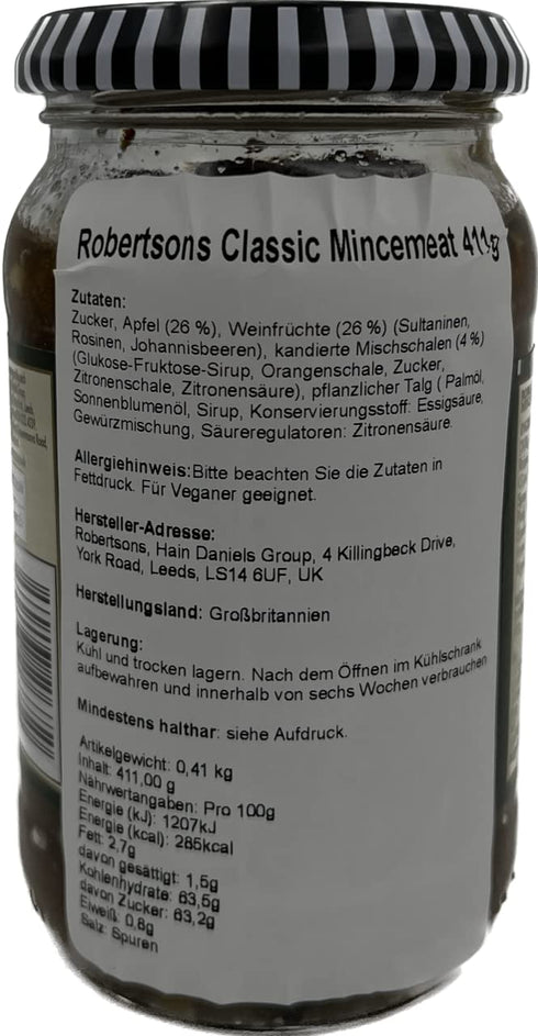 Robertson's 411g Robertsons Traditional Mincemeat