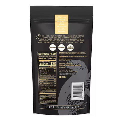 3.5oz (3 Squirrel Brand Sweet Brown Butter Cashews bags)