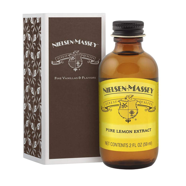 Nielsen-Massey Pure Lemon Extract for Baking and Cooking, 2 Ounce Bottle