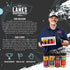 Set, 4 Set Lane's Under Da Sea Gift All-Natural Rubs Gift of Blackened Seasoning, Honey Sriracha Seasoning, Sweet Heat