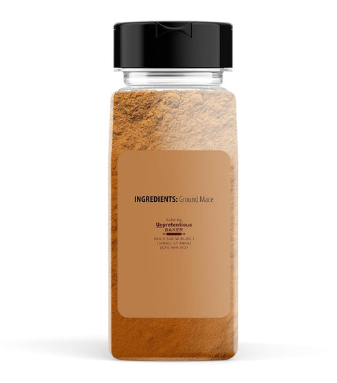 Unpretentious Ground Mace, 8 oz, Warm Spice, Curries & Desserts, Aromatic