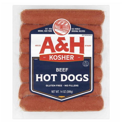 Generic A&H Beef Frankfurters 14 oz
