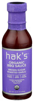 HAKS Organic Brown Sugar Roasted Garlic BBQ Sauce, 14.25 oz