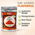 45 Rudca Food Dry Adjika Traditional Georgian Spice Blend, Aromatic Savory Seasoning Powder, Garlic Herb Mix, g