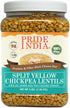 Pride Of India - Indian Split Yellow Chickpea Lentils - Protein &