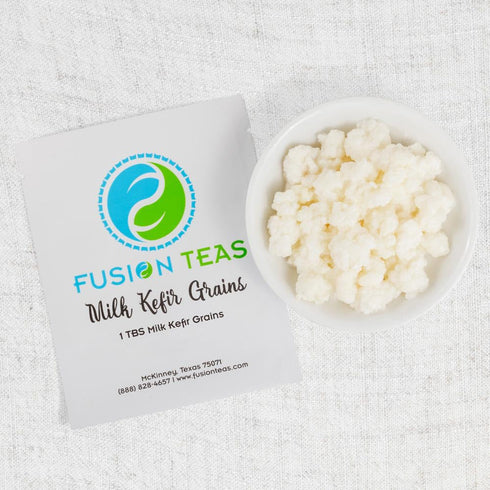 2 TBSP Milk Kefir Grains and ebook Milk Kefir Unleashed by Thomas