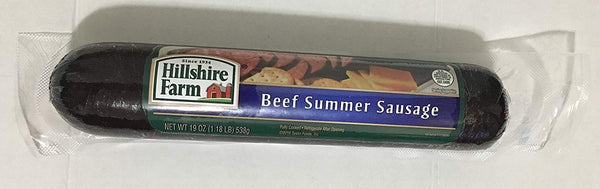 HILLSHIRE FARM Beef Summer Sausage, 20 Ounces (1.25 LB)