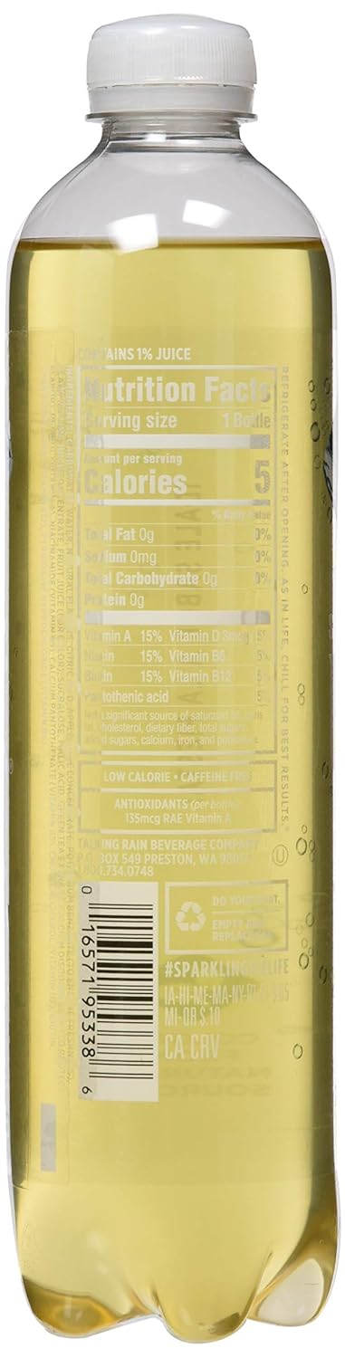 16571953381, 17 SPARKLING ICE Sparkling Water Plastic Bottle, Ginger Lime, Ounce