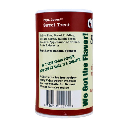 8 Cajun Power sweet treat cinnamon sugar W/ pure vanilla ounce