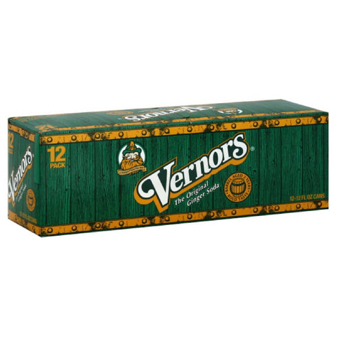 Vernors Vernor's Ginger Ale, 12-Ounce (Pack of 2)