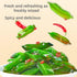 BAHWJCTO 500 Seasoning Seaweed And Kelp Salad, Spicy Ready To Eat, Low-Fat And Low Calorie, Sesame Sea Lettuce, Cool