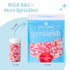 Jimmies 10 Sweets Indeed Valentines Day Sprinkles with Hearts | Bulk Mix | Red White Pink Sprinkle Mix for Baking