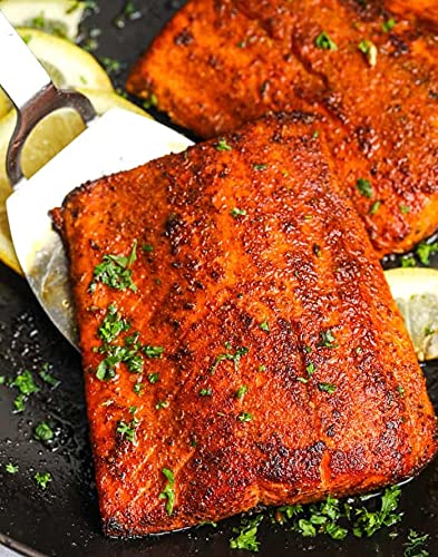 2 3oz - King Red Salmon Rub Classic Potlatch Seasoning Dry Spice Blend - Grilled Salmon, Seafood and Veggies All