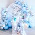 48pcs Blue Elephant Cupcake Toppers, Double Sided It is A Boy Picks for Elephant Theme Birthday Party Supplies