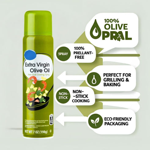 Generic 7 oz Olive Oil Cooking Spray Non-Stick, Propellant-Free, Ideal for Grilling, Baking, Roasting, Sauteing
