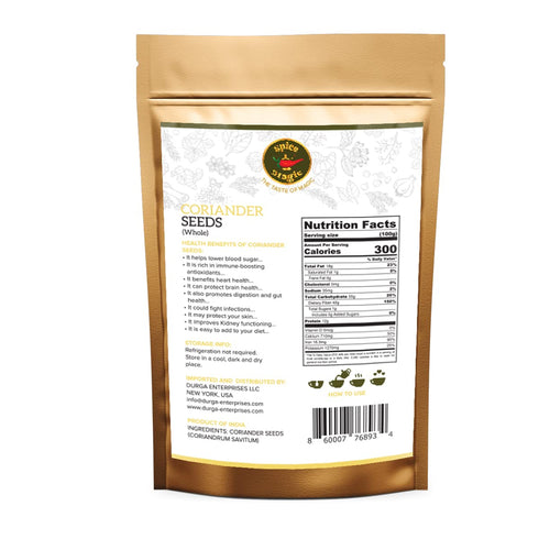 Spice Magic Whole Spices Collection, 100% Natural & Non-GMO (7 Oz (200 g), Coriander Seeds