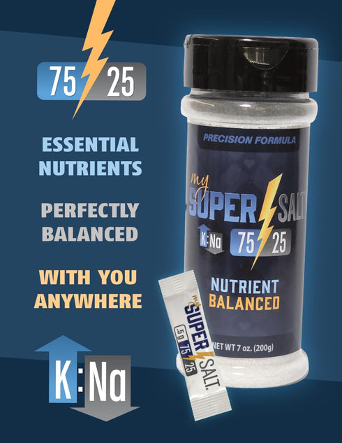 My Super Salt 75:25 7 oz Precision Formula - The Nutrient Balanced Salt